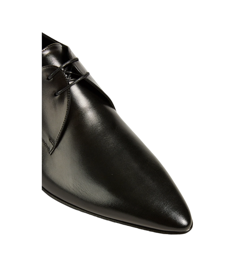 Saint Laurent Billy Derbies in Smooth Leather