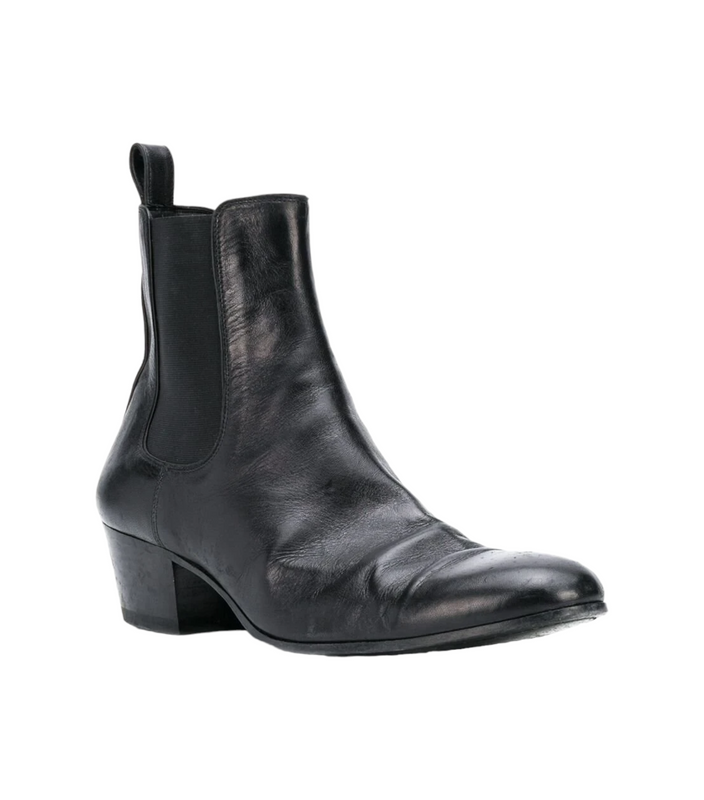 Saint Laurent Cole Chelsea Boots in Smooth Leather