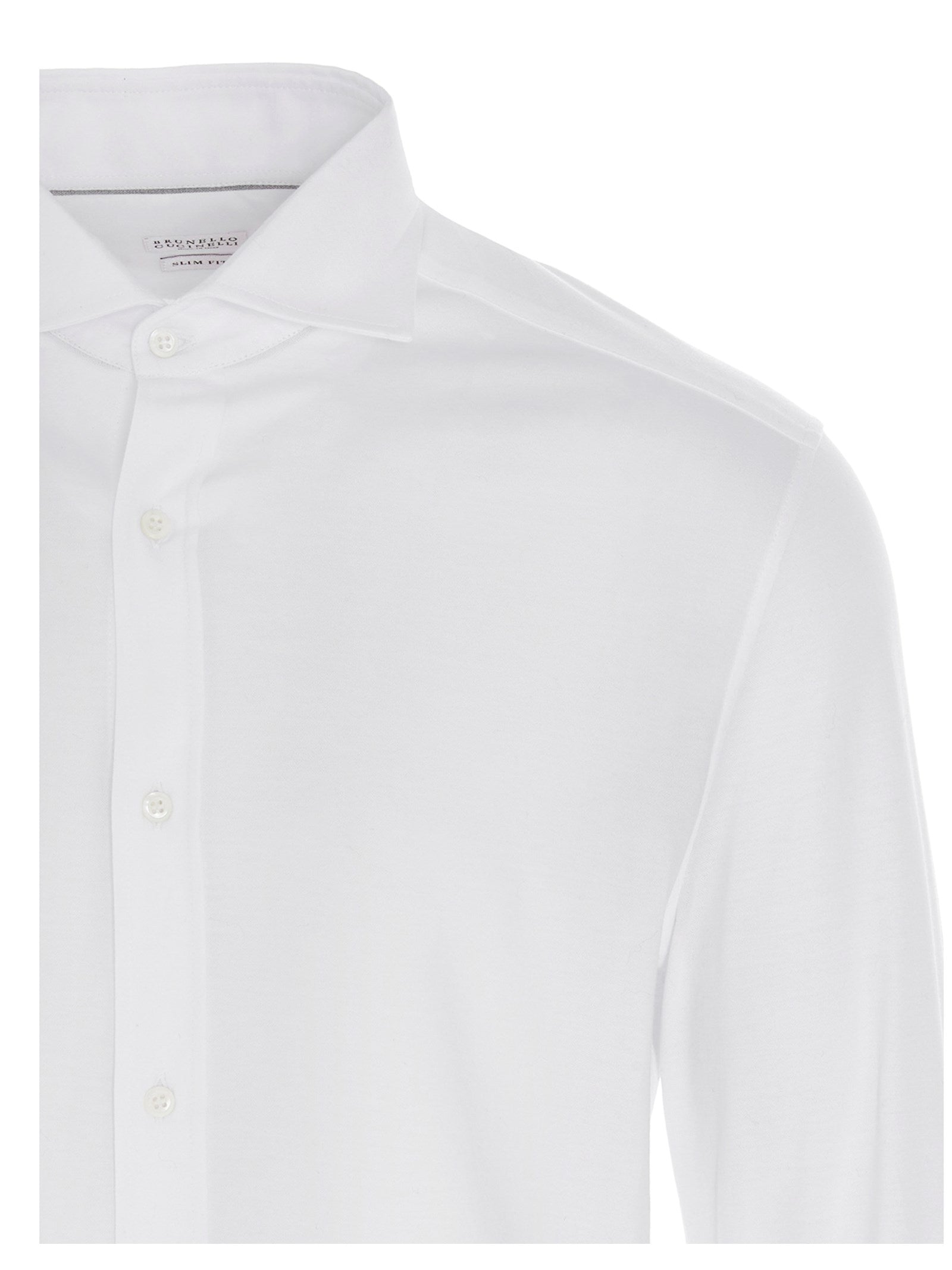 Brunello Cucinelli Basic Cotton Shirt