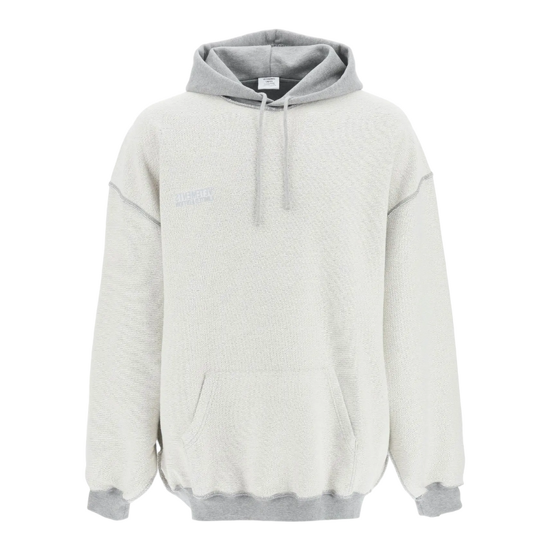 Inside-Out Oversized Hoodie