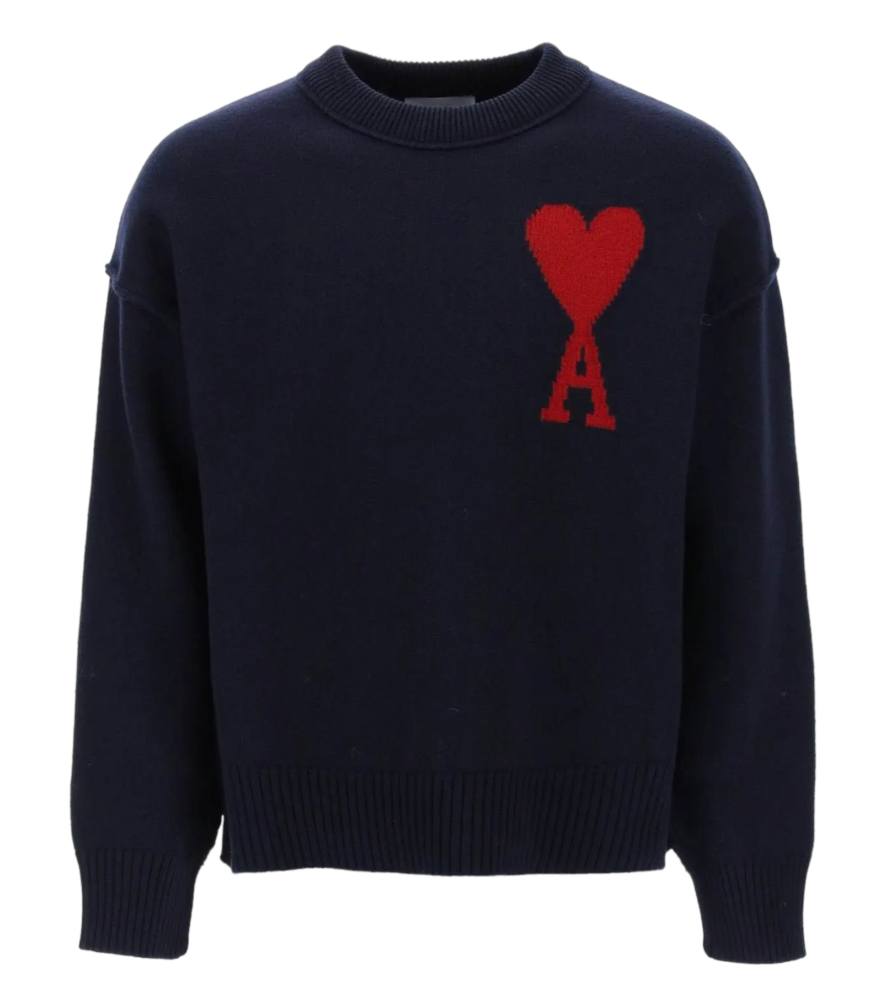 Sweater With Ami De Cœur inlay