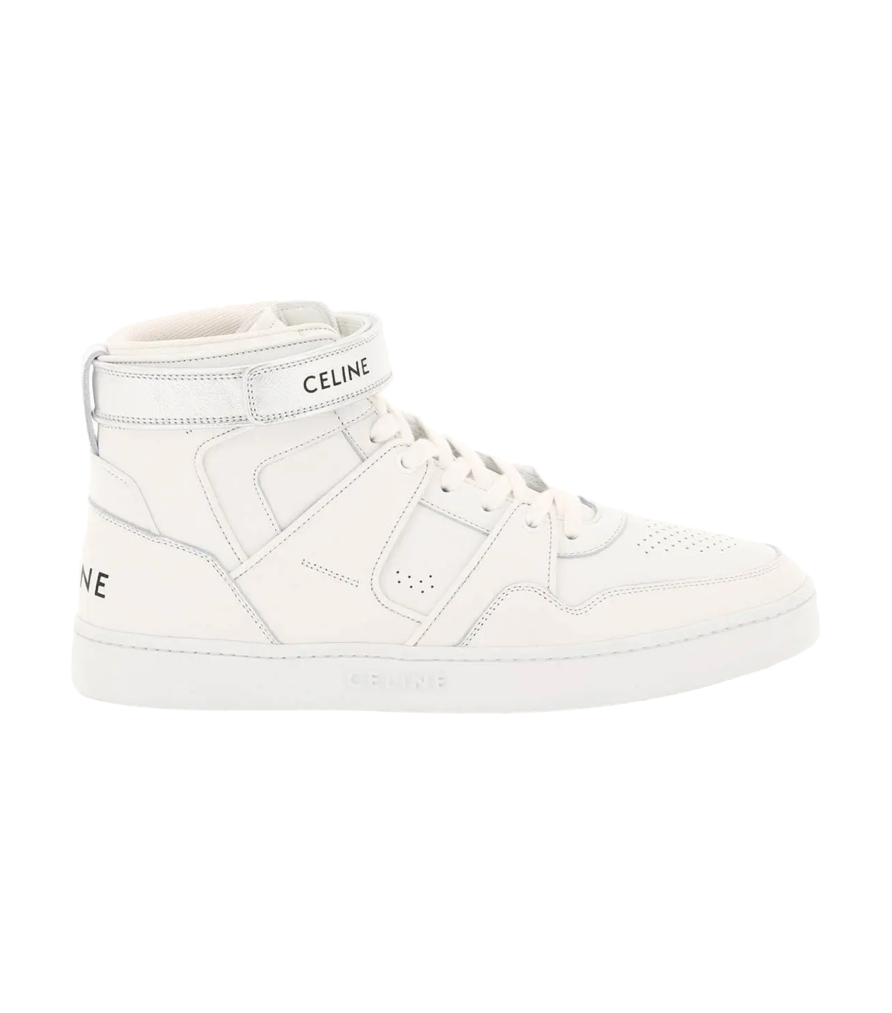 Celine CT-05 Leather High-Top Sneakers
