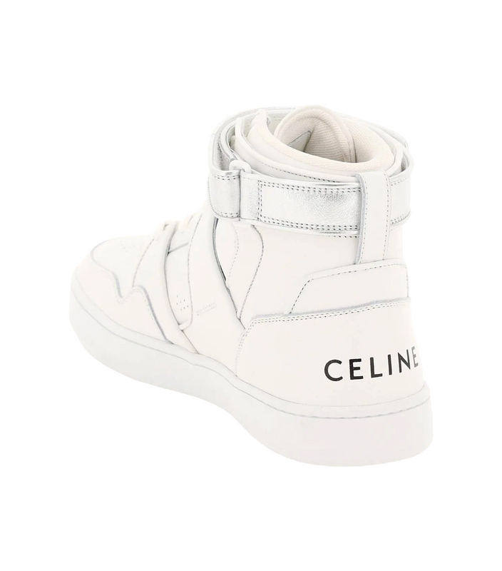 Celine CT-05 Leather High-Top Sneakers