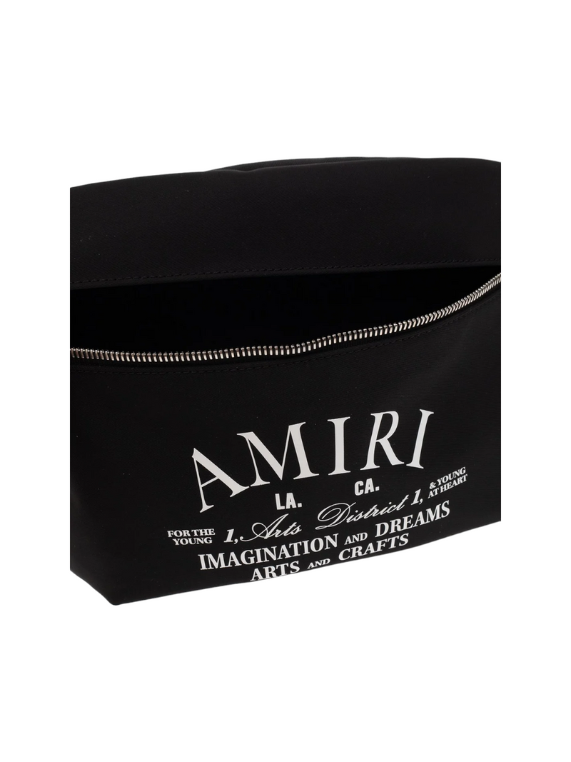 Amiri Arts District Logo Print Belt Bag