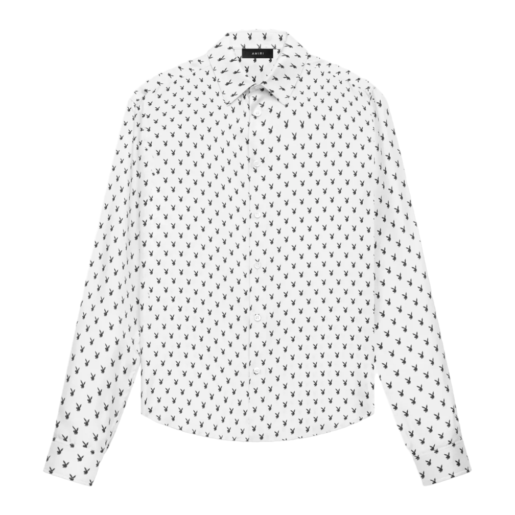 Amiri Micro Playboy Logo Longsleeve Shirt