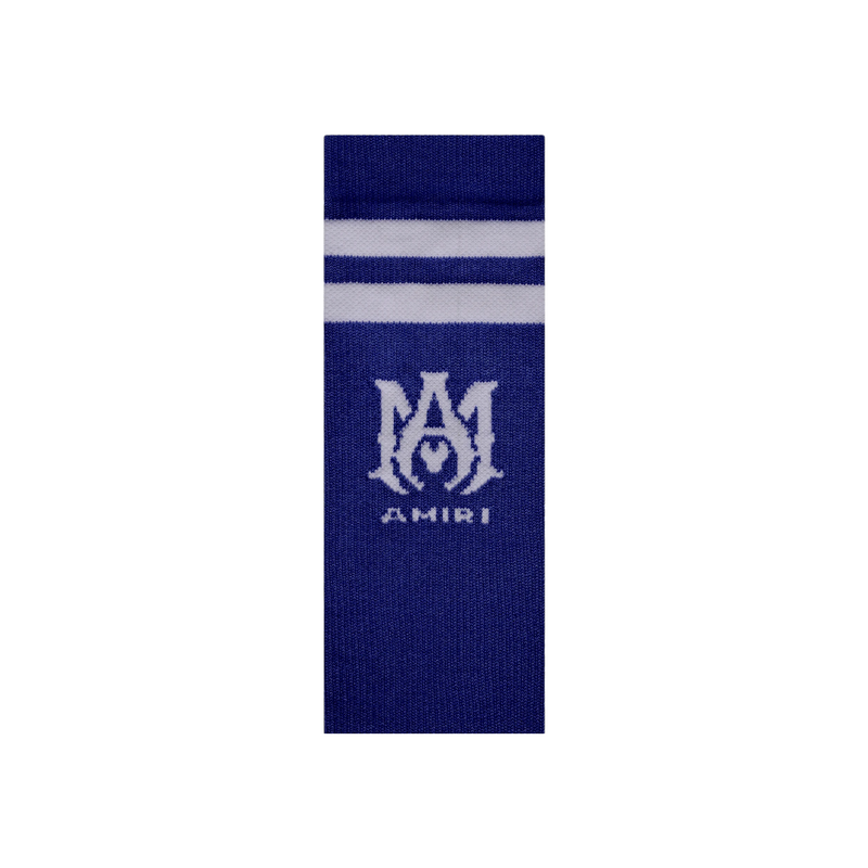 Amiri Embroidered M.A. Socks Blue