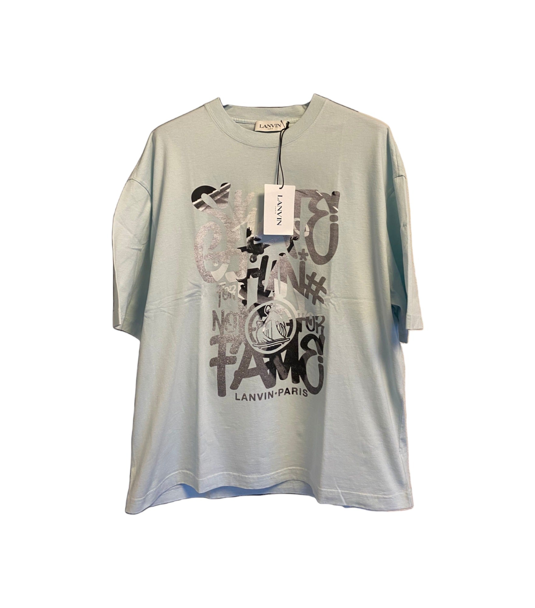 Lanvin Skate Logo Graphic Print T-Shirt