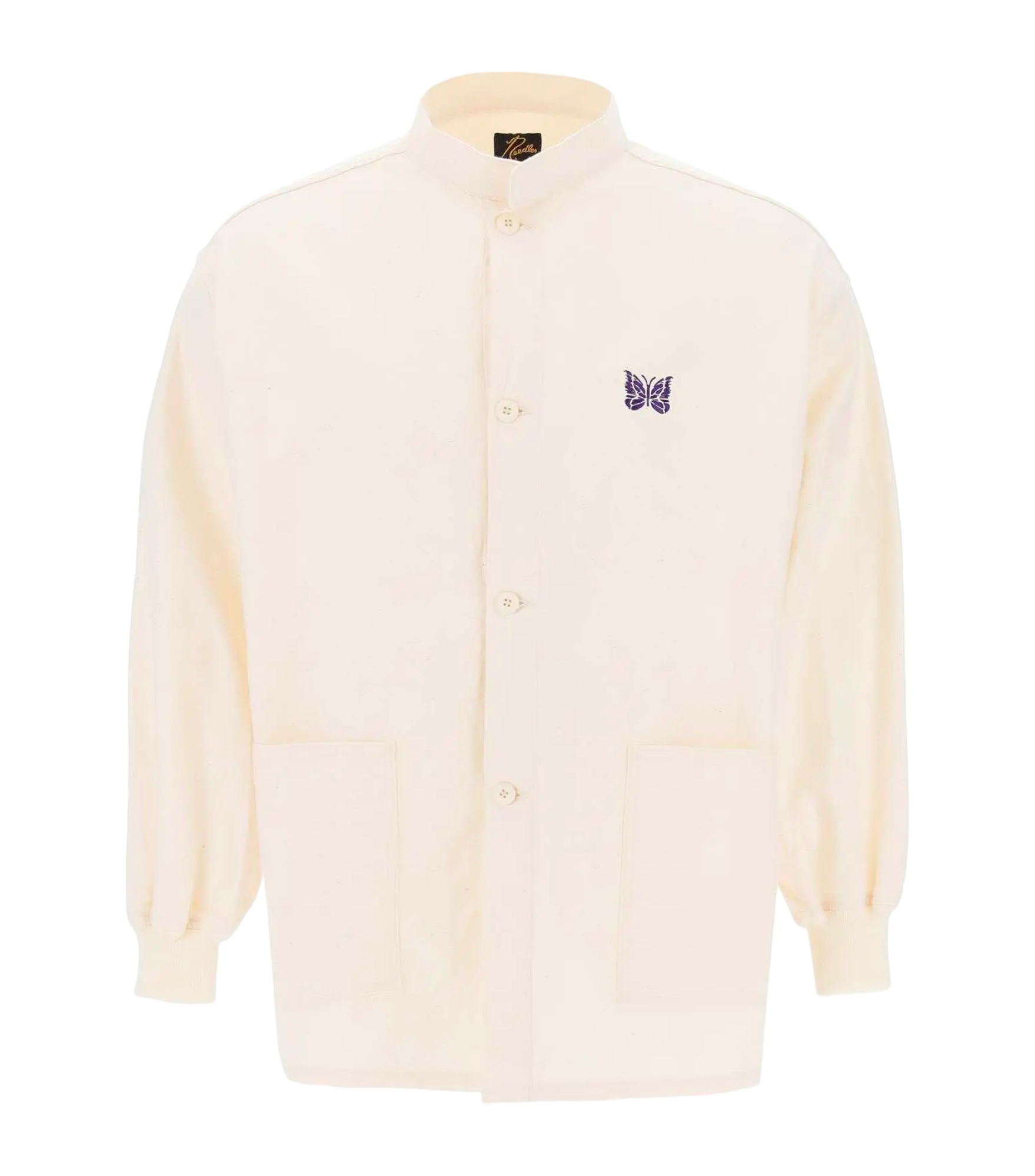 Needles 'S.c Army' Oversized Shirt White – Aveugle Shop