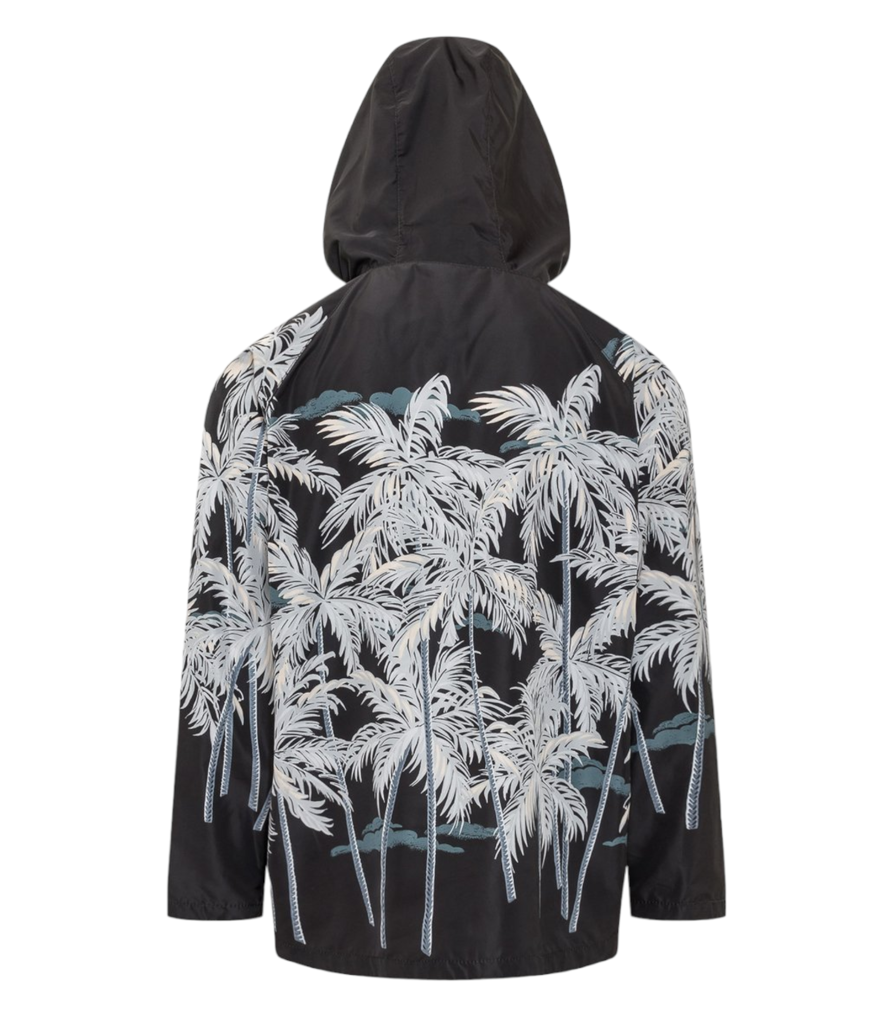 Palm Angels Allover Palms Hooded Jacket