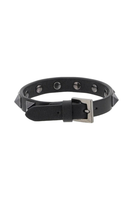 Valentino Rockstud Leather Bracelet