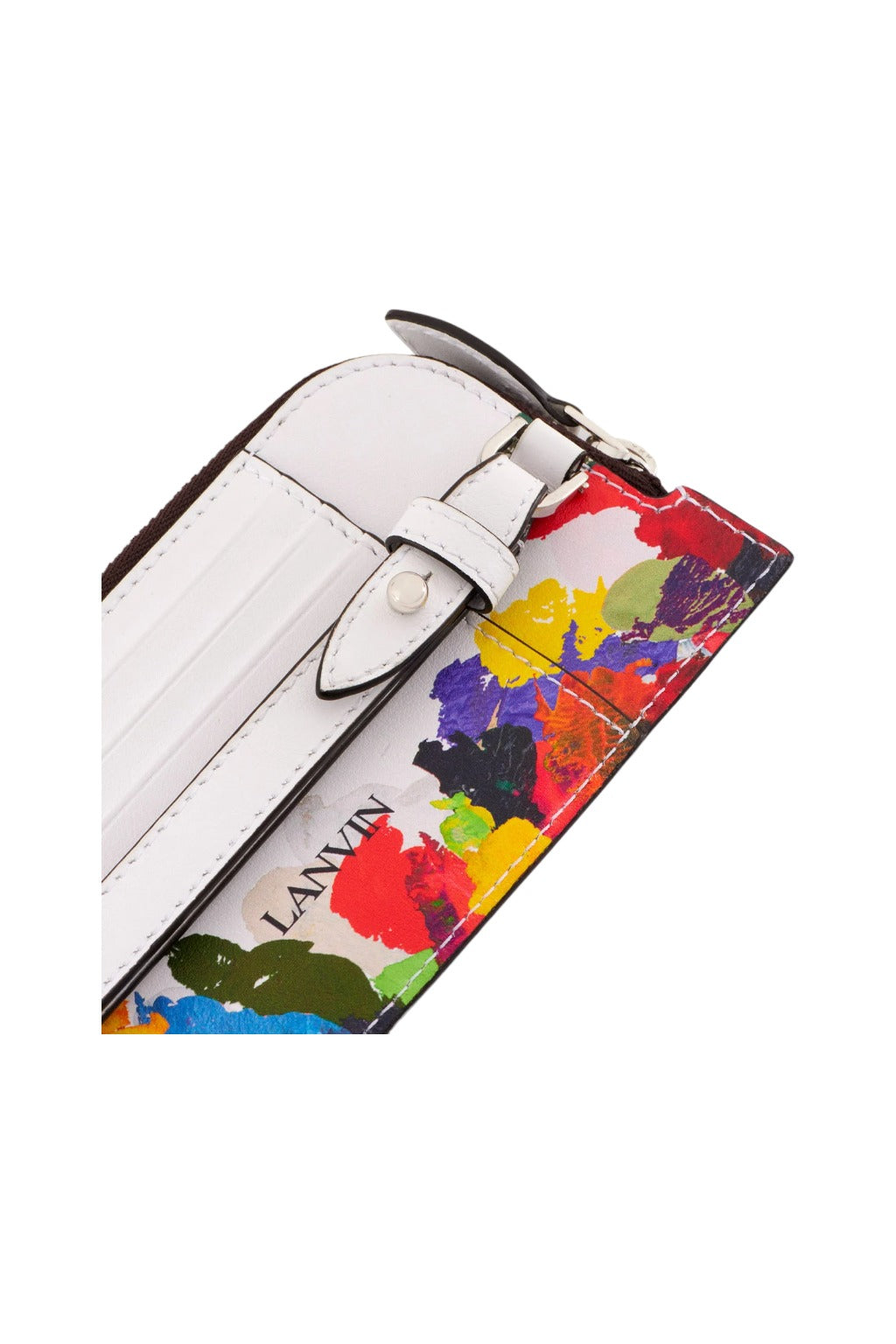 Lanvin x Gallery Dept. Calfskin Leather Cardholder White