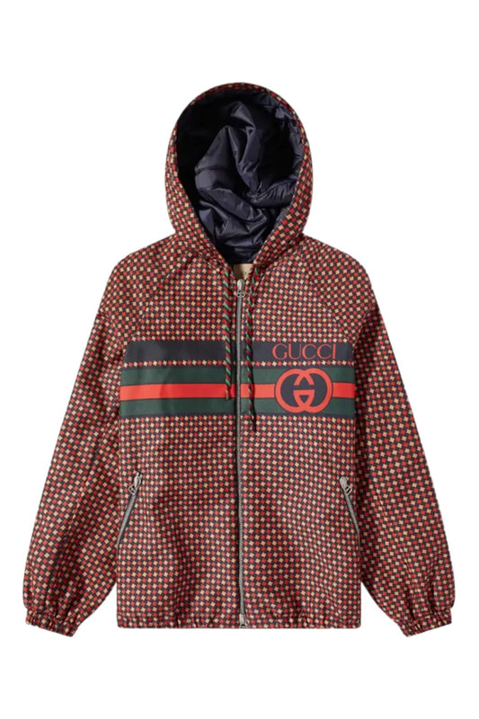 Gucci GG Geometric Houndstooth Jacket
