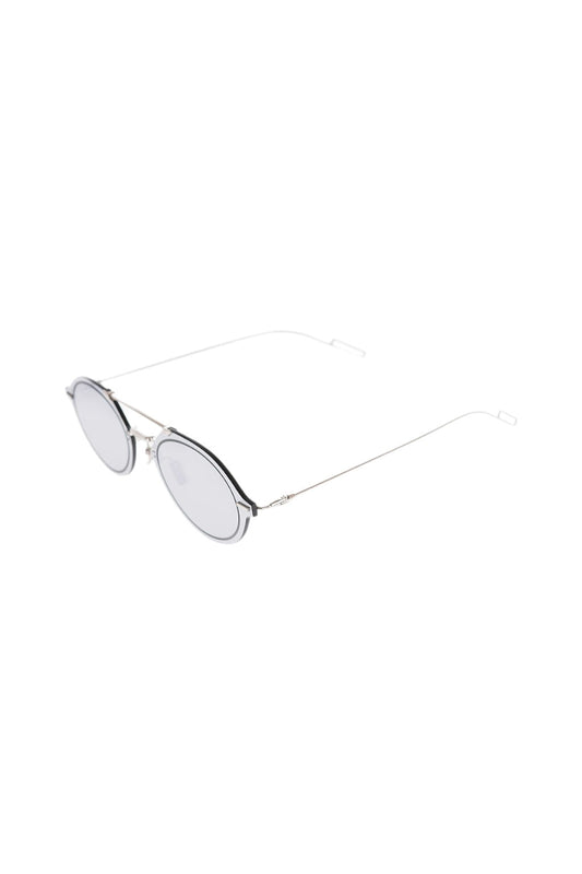 Dior Mirrored Lenses Chrome 3 Sunglasses