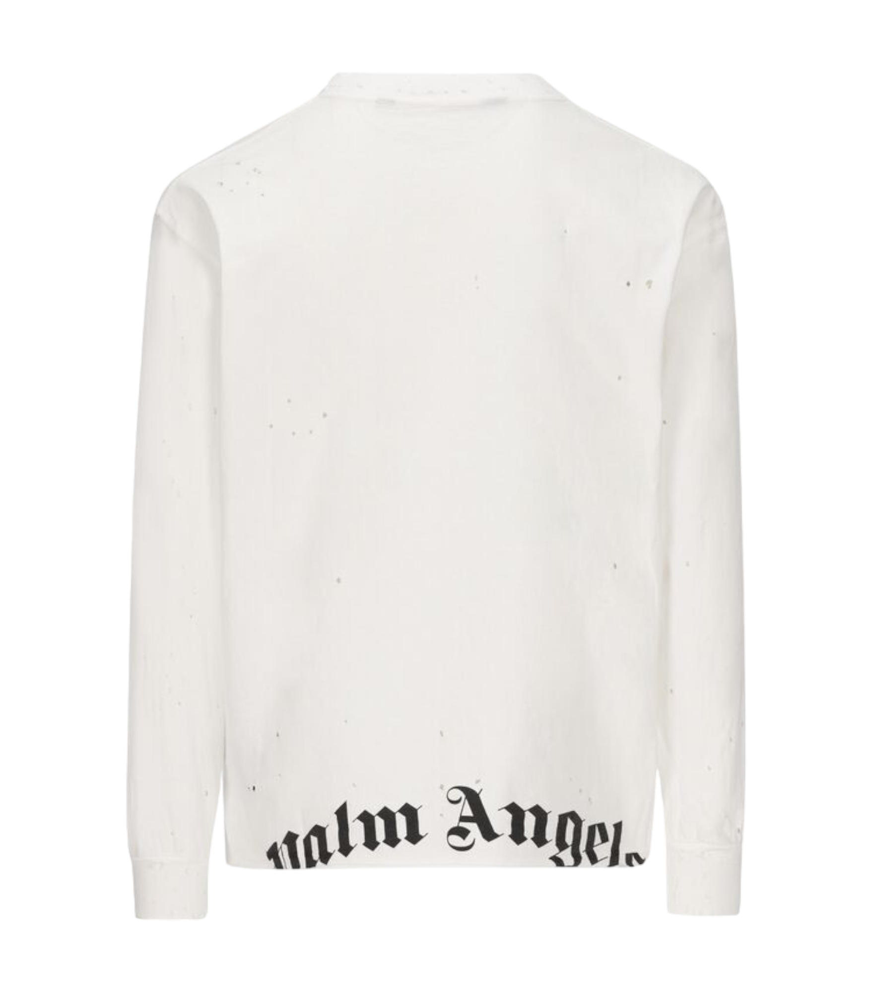 Palm Angels Broken Bear Ripped Detail Longsleeve