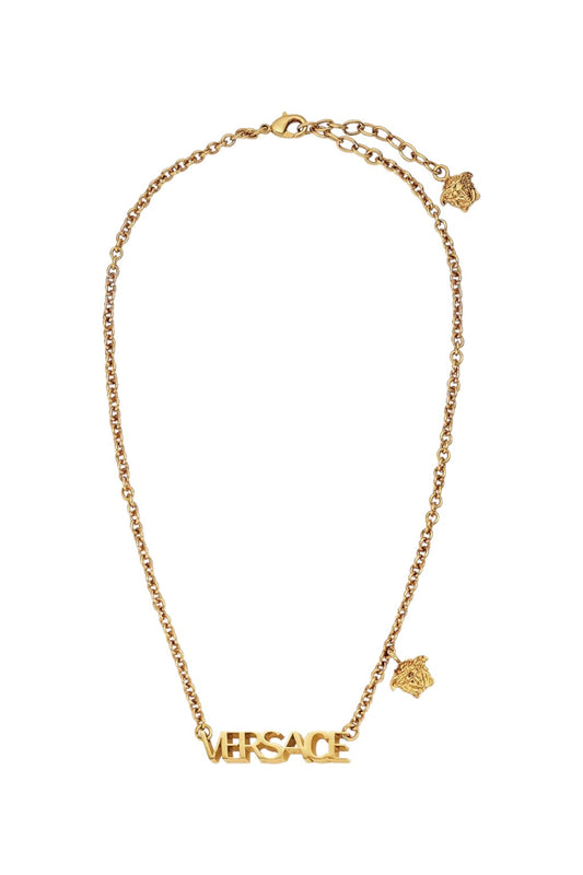 Versace Logo Gold Necklace