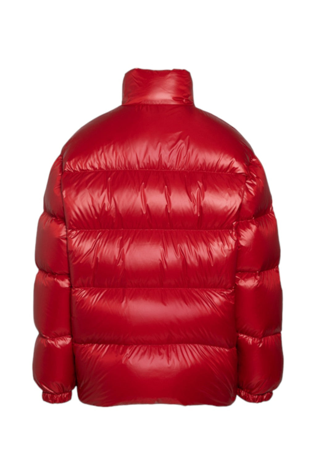 Prada Logo Down Jacket Red