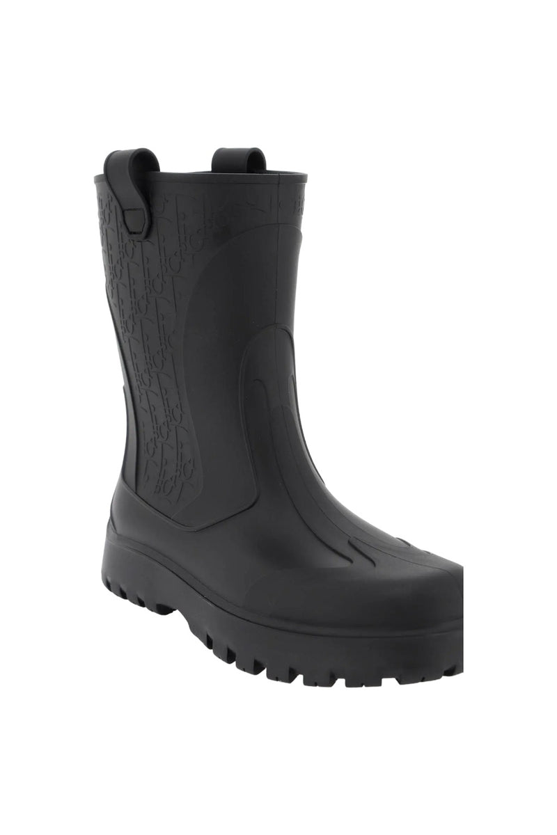 Dior Garden Rain Boots Black