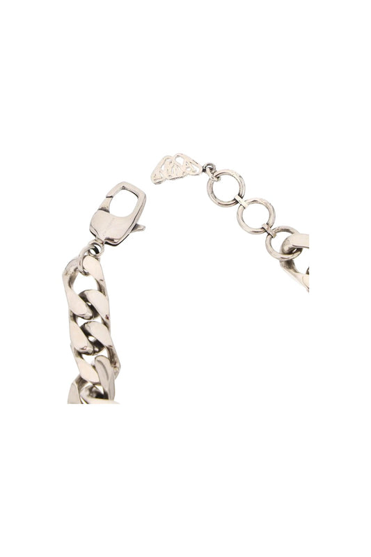 Alexander McQueen Seal Logo Chain Bracelet