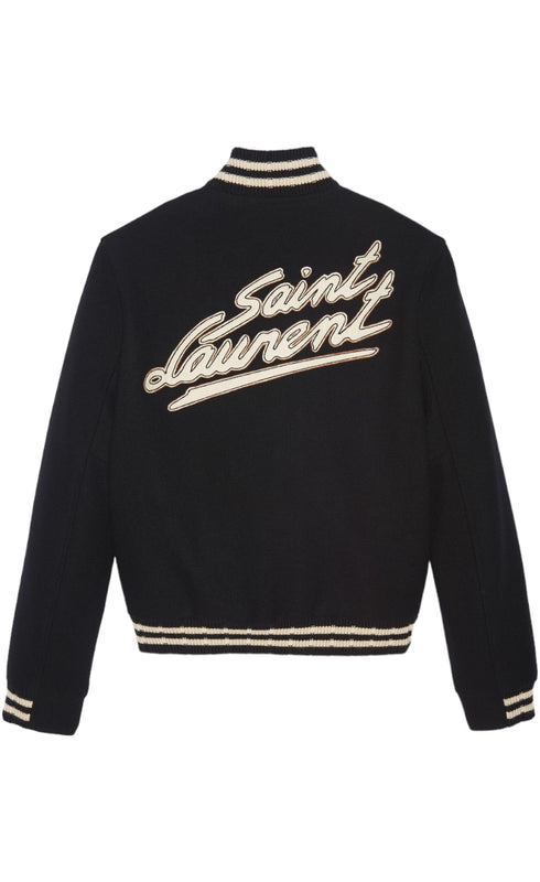 Saint Laurent Teddy Wool Jacket