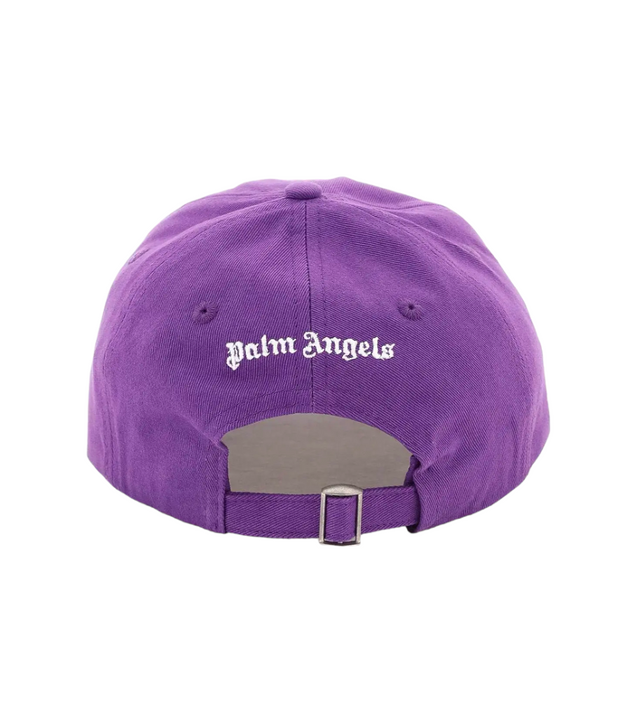 Palm Angels Logo Baseball Cap Purple