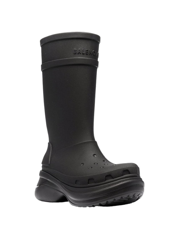 Balenciaga Crocs Boots Black