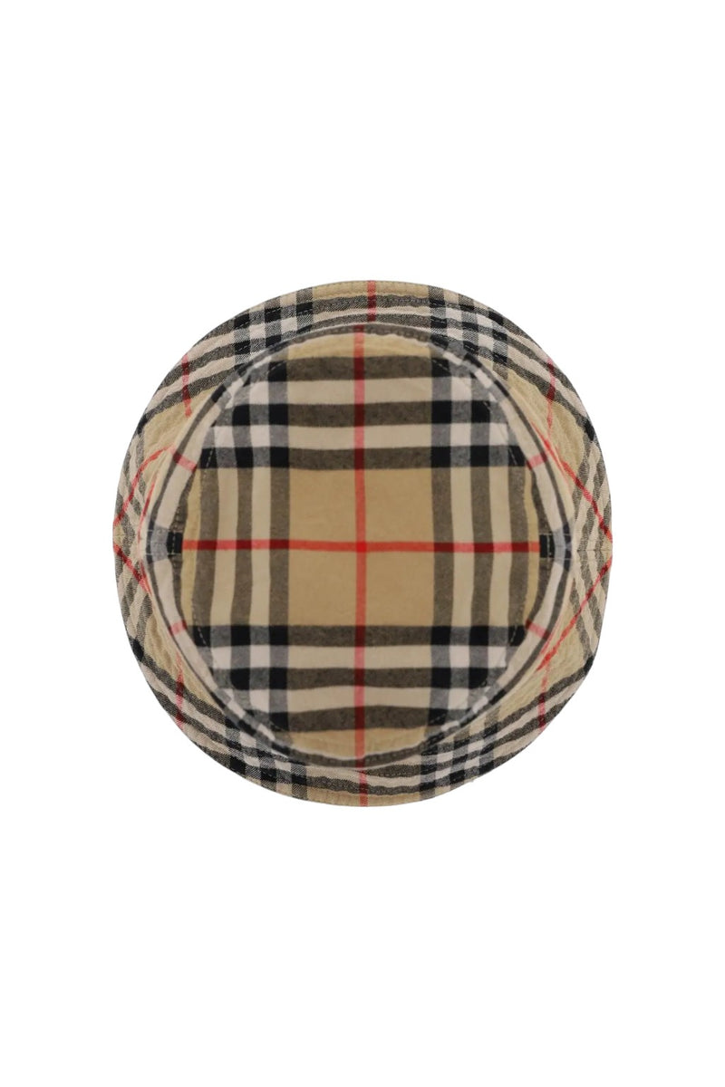 Burberry Check Cotton Bucket Hat
