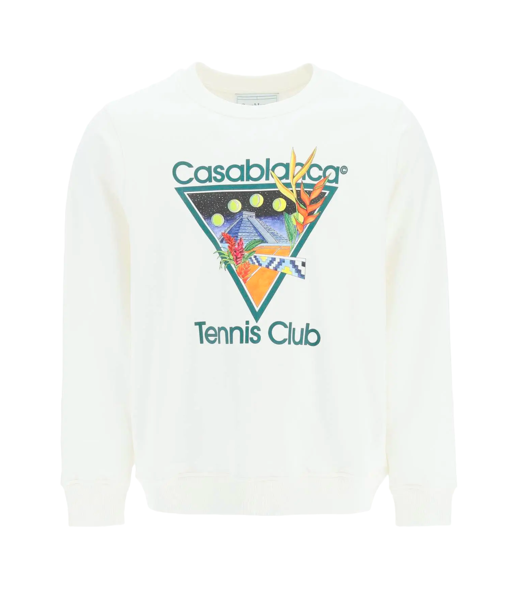 Casablanca Tennis Club Logo Sweatshirt