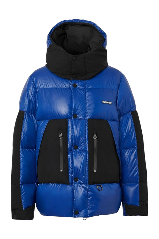 Burberry Panelled Hooded Padded Jacket