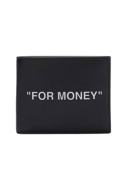 Off-White 'For Money' Quote Bifold Wallet