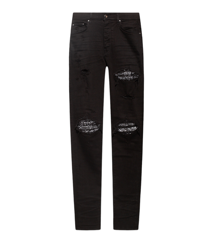 Amiri MX1 Bandana Jeans Black