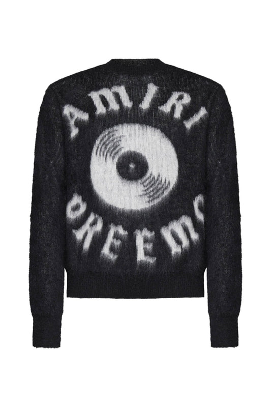 Amiri Premier Record Jacquard Motif Sweater