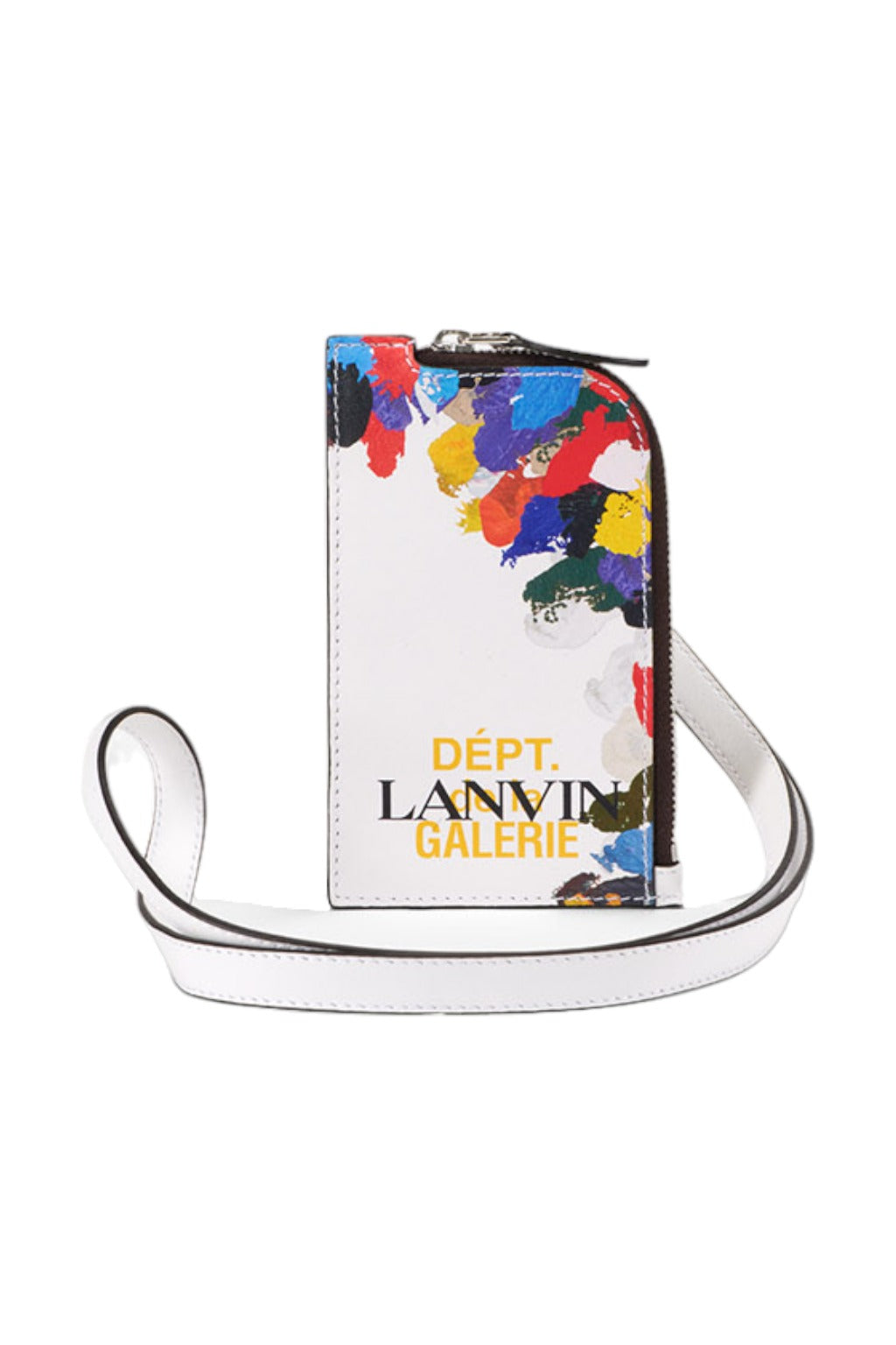 Lanvin x Gallery Dept. Calfskin Leather Cardholder White