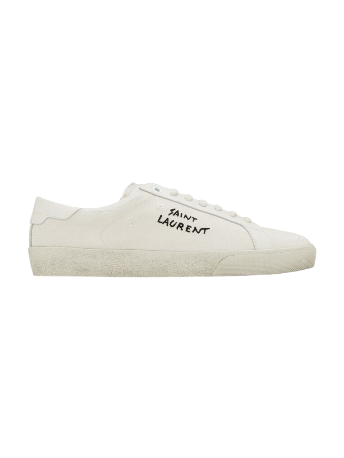 Saint Laurent Court Classic SL/06 Embroidered Sneakers