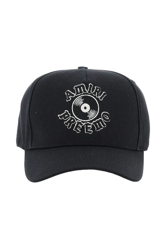 Amiri Premier Record Logo Embroidery Baseball Hat