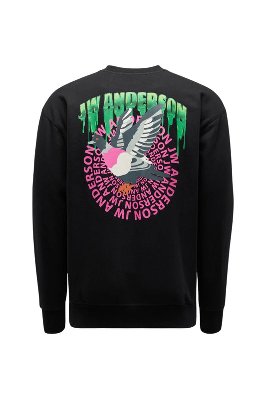 J.W. Anderson Logo Sweatshirt Black
