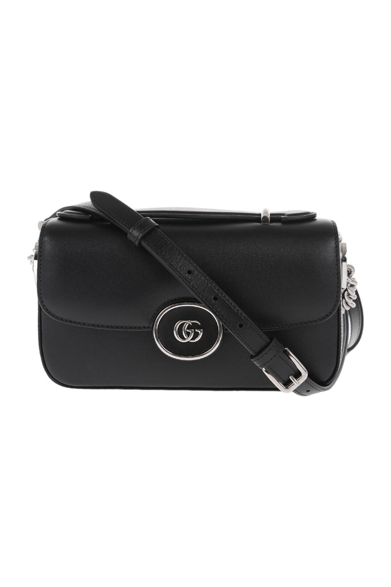 Gucci Petite GG Mini Shoulder Bag Black