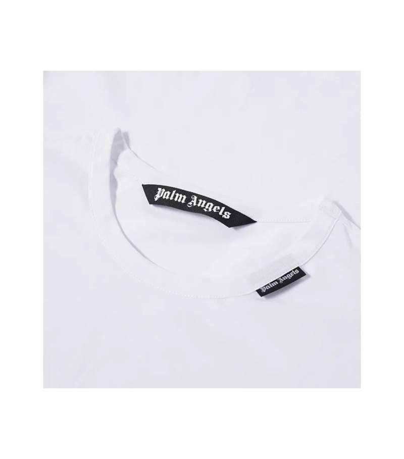 Palm Angels Essential White Logo T-Shirt