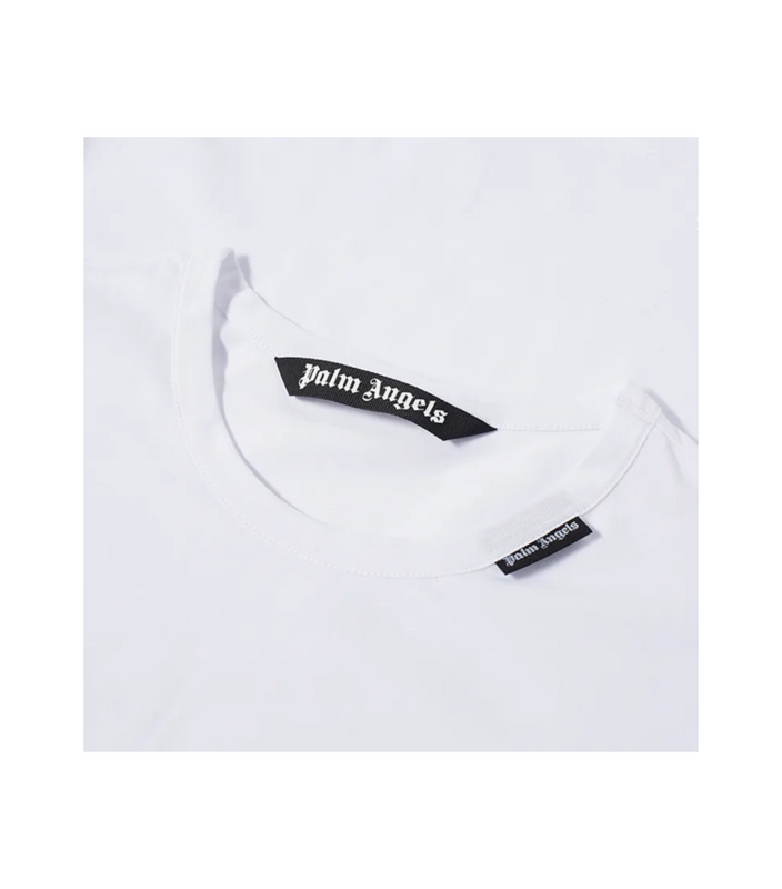 Palm Angels Essential White Logo T-Shirt