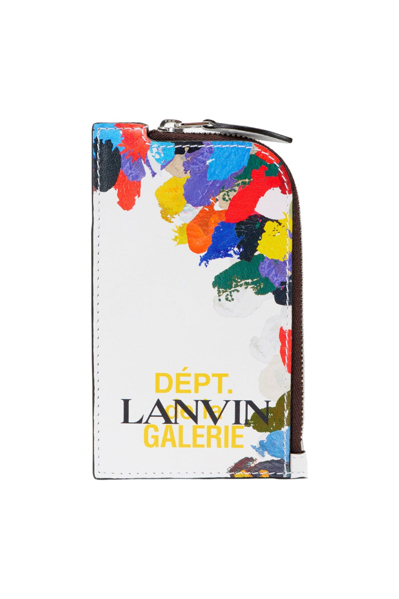 Lanvin x Gallery Dept. Calfskin Leather Cardholder White