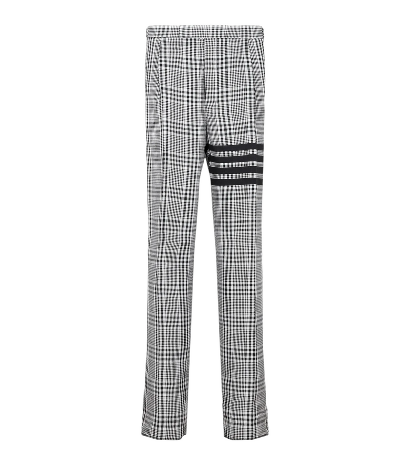 Thom Browne Hopsack School Uniform Trousers in Grey Wool ref.755603 - Joli  Closet