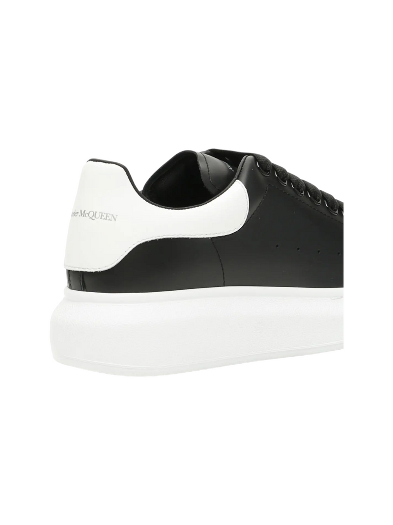 Alexander McQueen Oversized Logo Sneakers Black/White