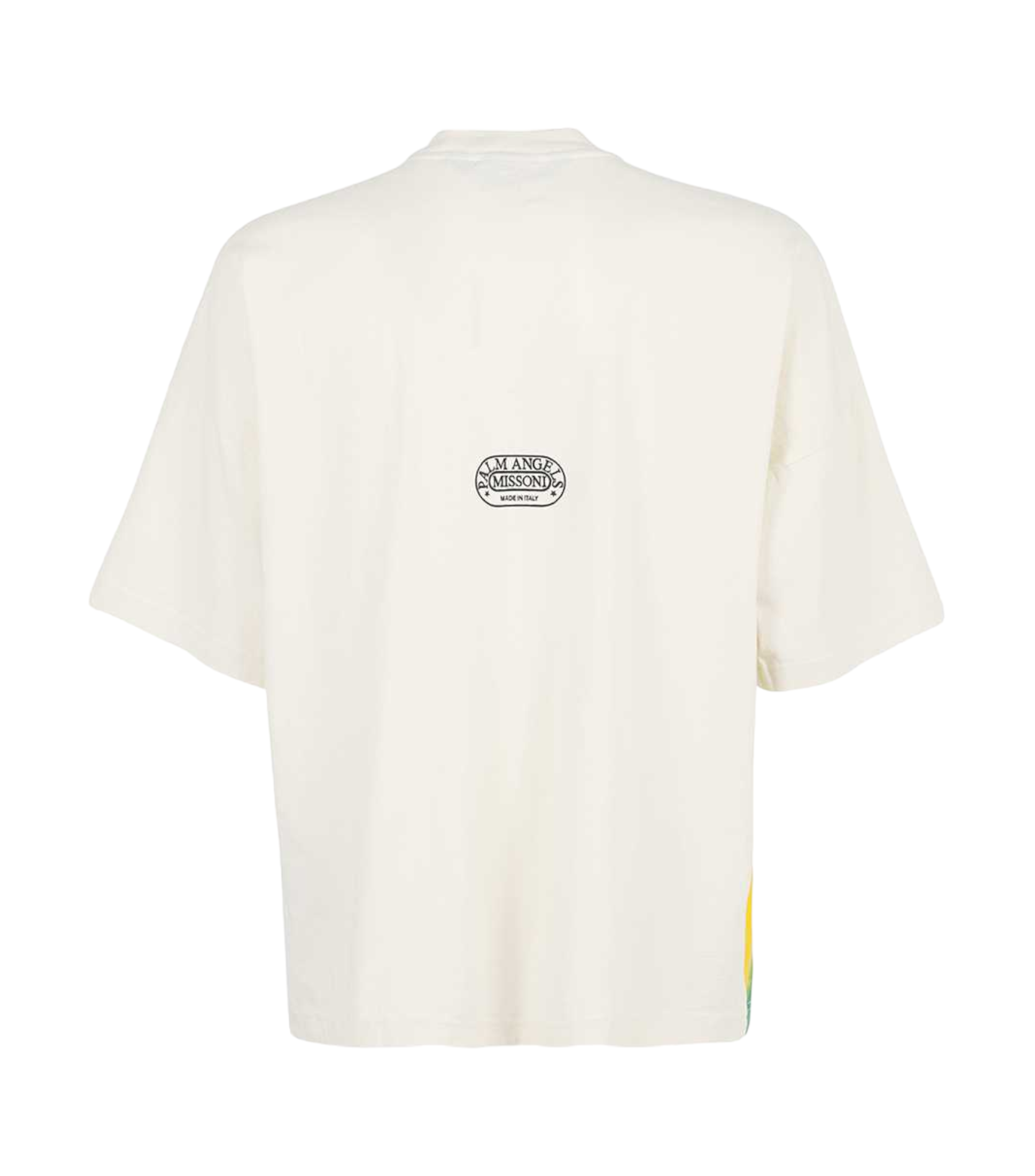 Palm Angels White Bear Sprayed Classic T-Shirt