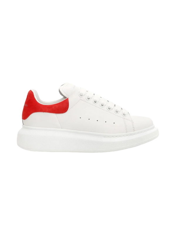 Alexander McQueen Oversized Logo Sneakers White/Red