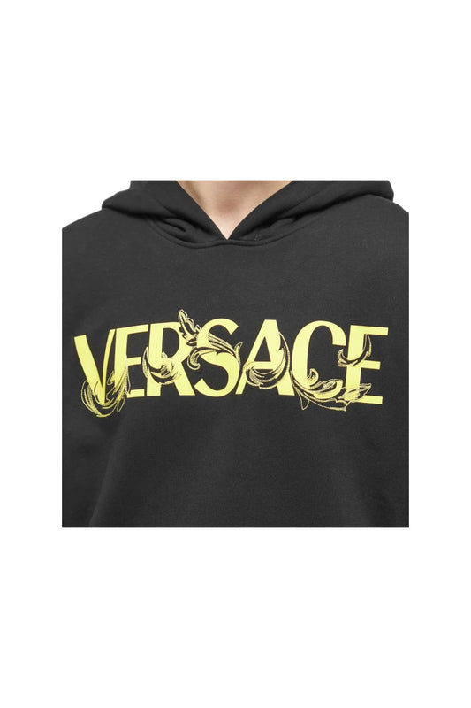 Versace Barocco Silhouette Logo Hoodie