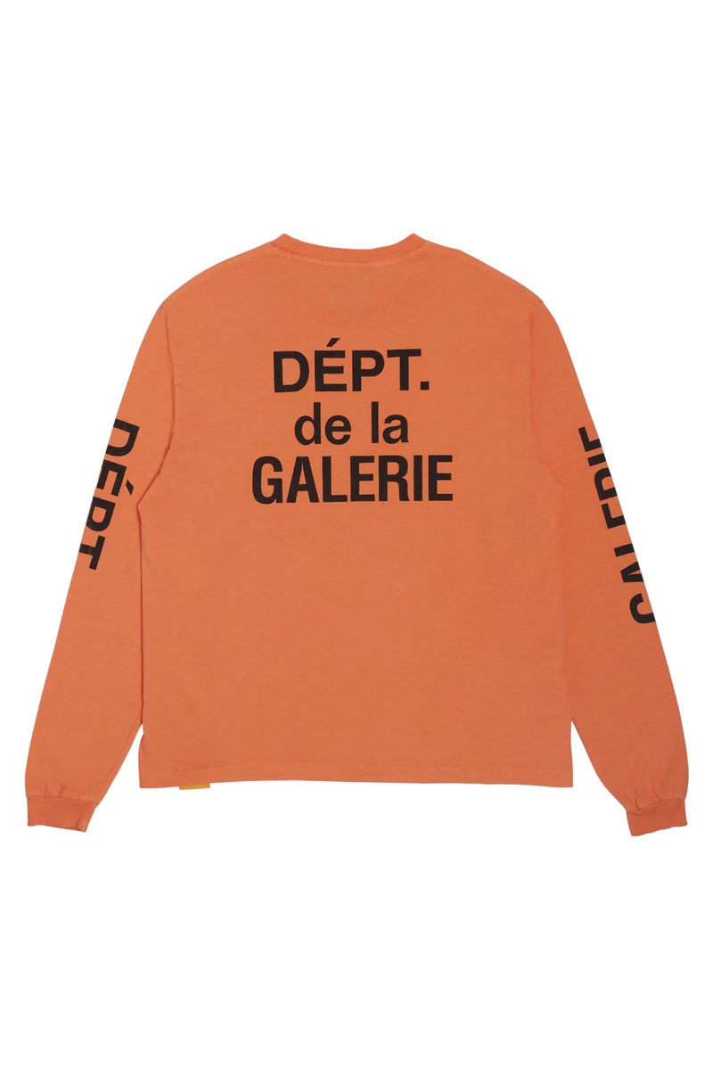 Gallery Dept. Logo Printed Longsleeve Orange