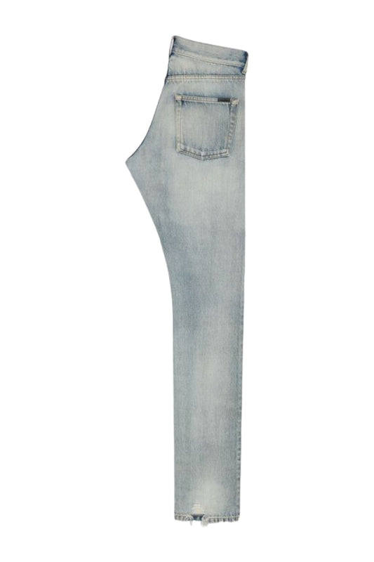 Saint Laurent 80's Vintage Blue Denim Jeans