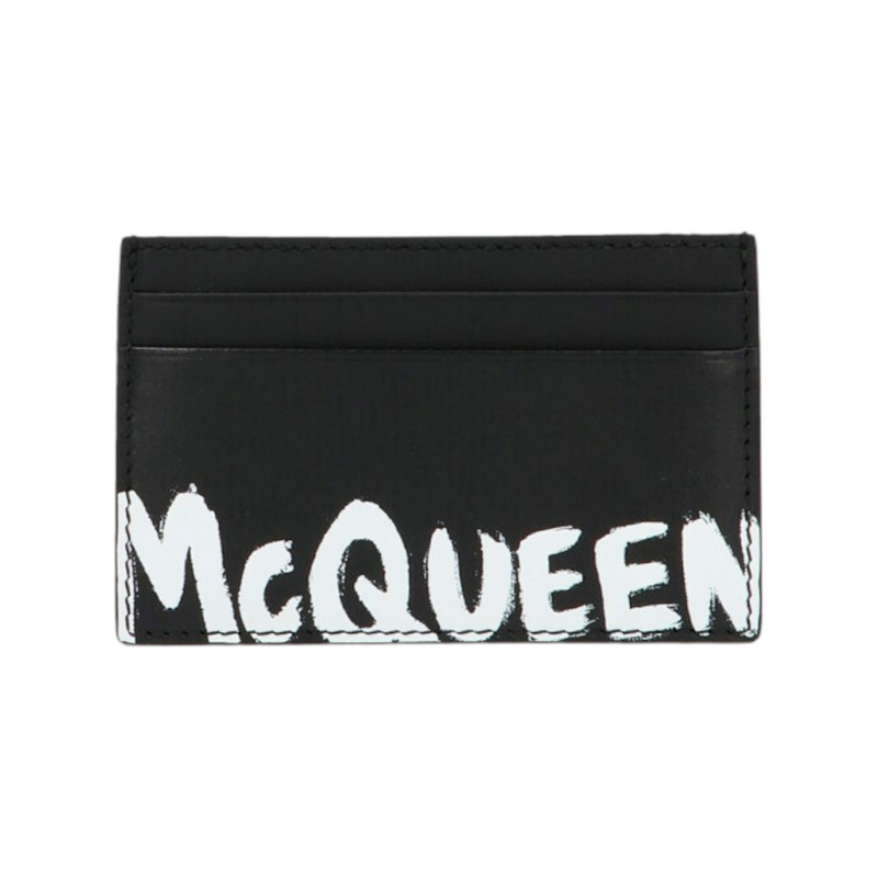 Alexander McQueen Graffiti Logo Cardholder – Aveugle Shop