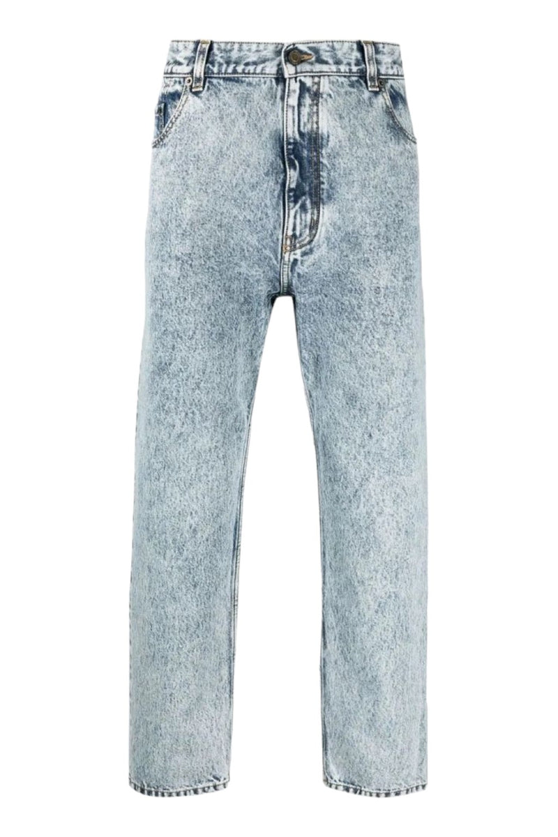 Saint Laurent Acid-Wash Denim Jeans