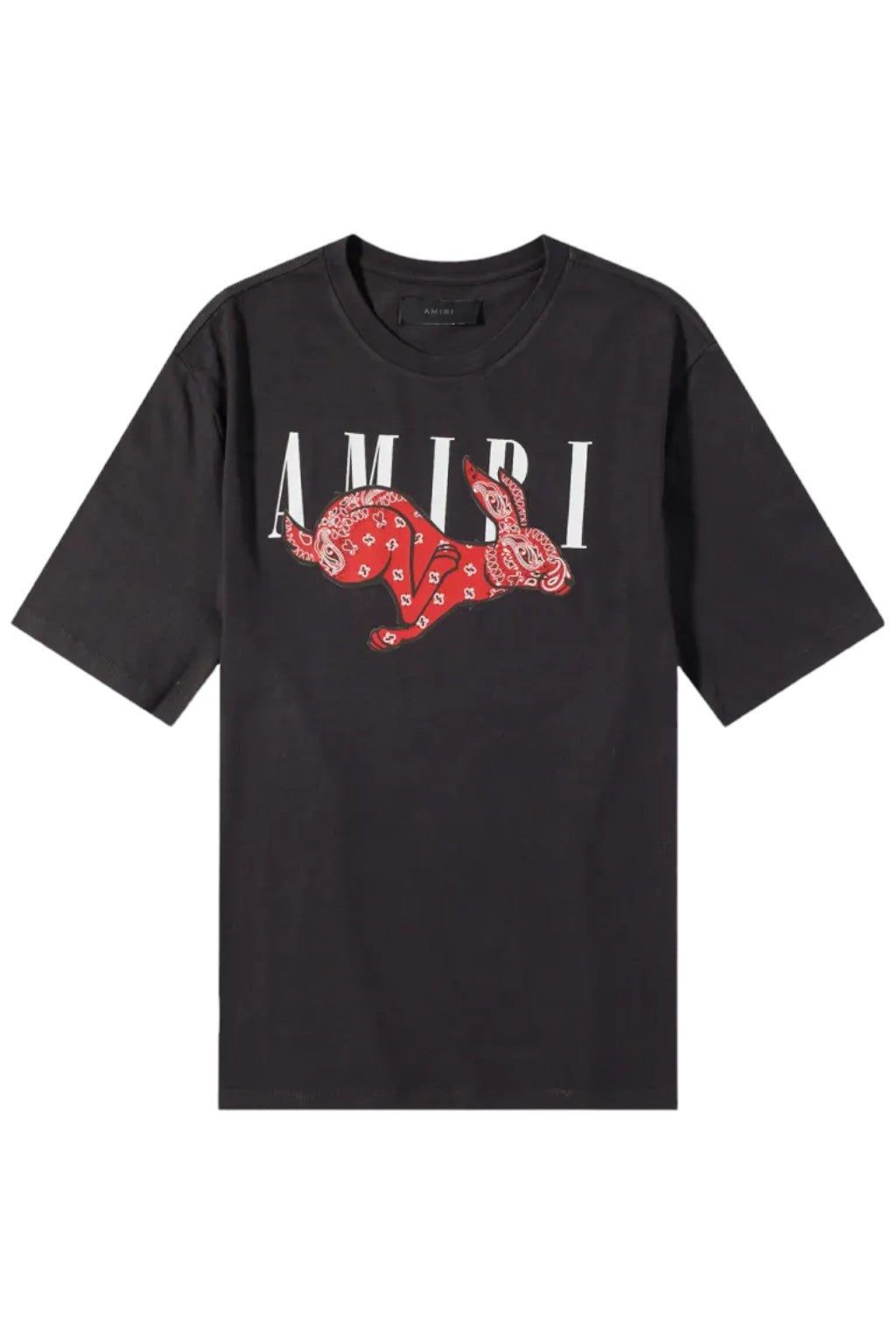 Amiri CNY Rabbit Logo T-Shirt Black