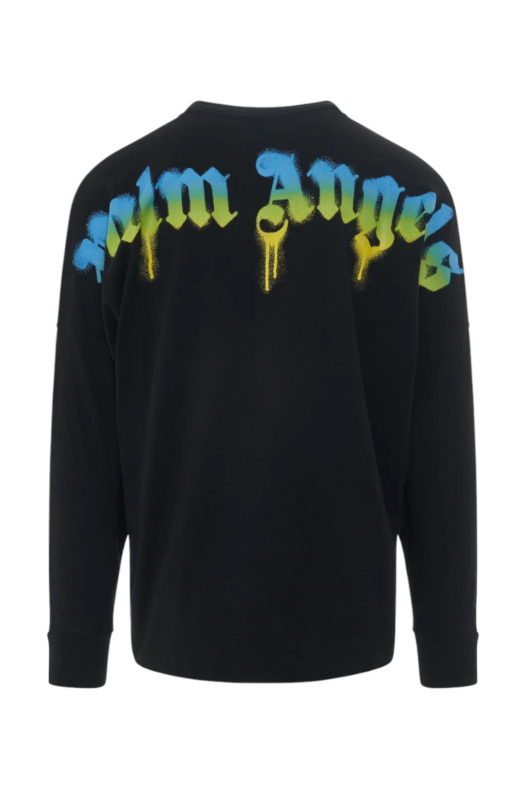 Palm Angels Sprayed Oversized Longsleeve T-Shirt